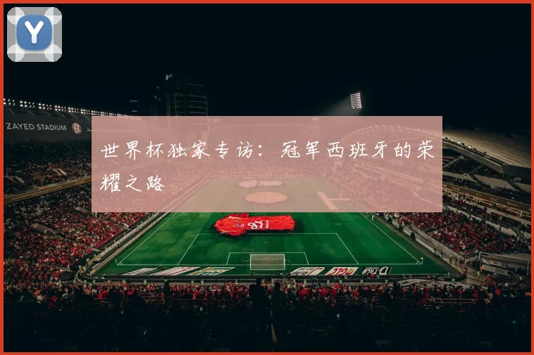 世界杯独家专访：冠军西班牙的荣耀之路